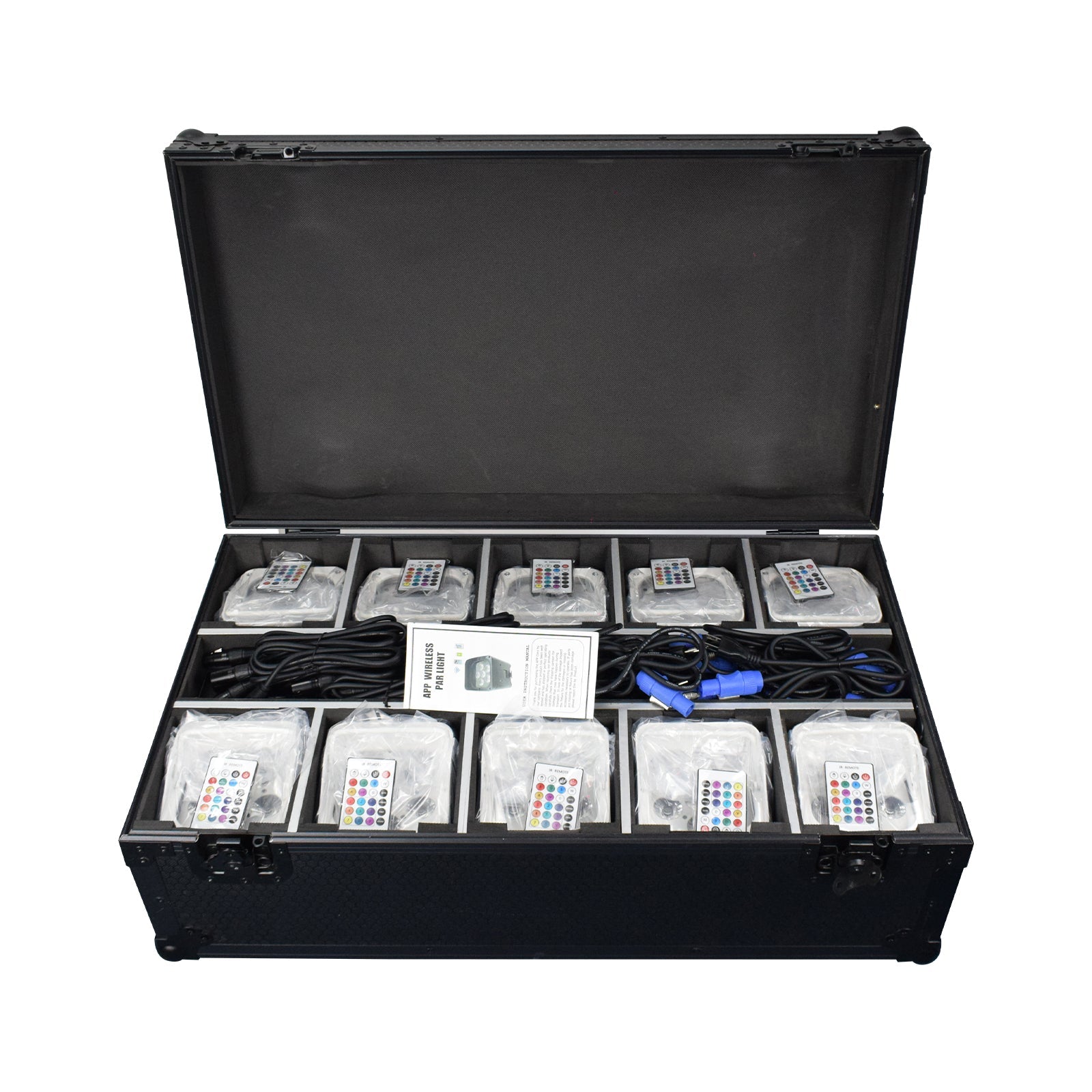 SurgeFX SF-BP418 Wireless Battery-Powered 4 LED Uplight