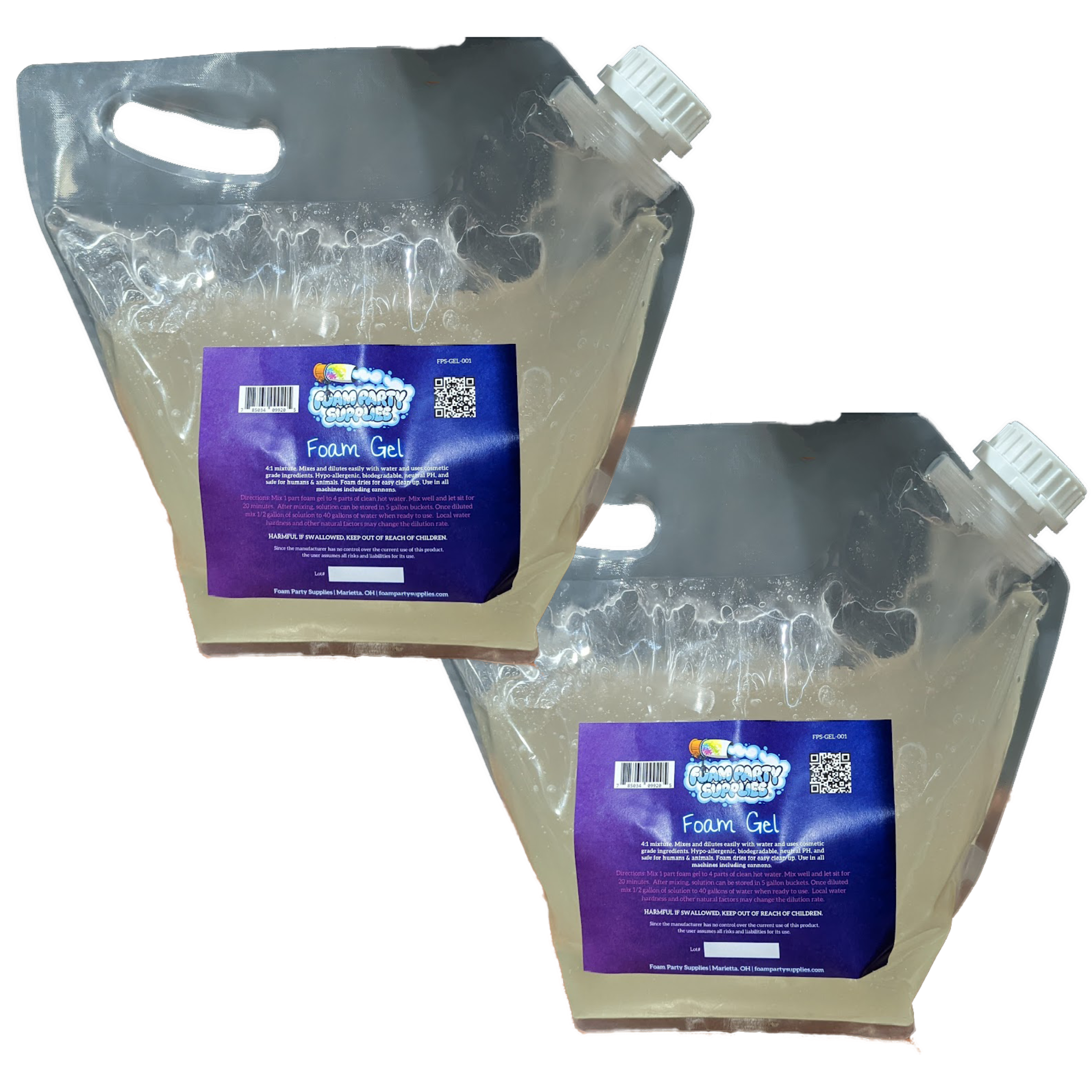 Foam Machine Gel Solution