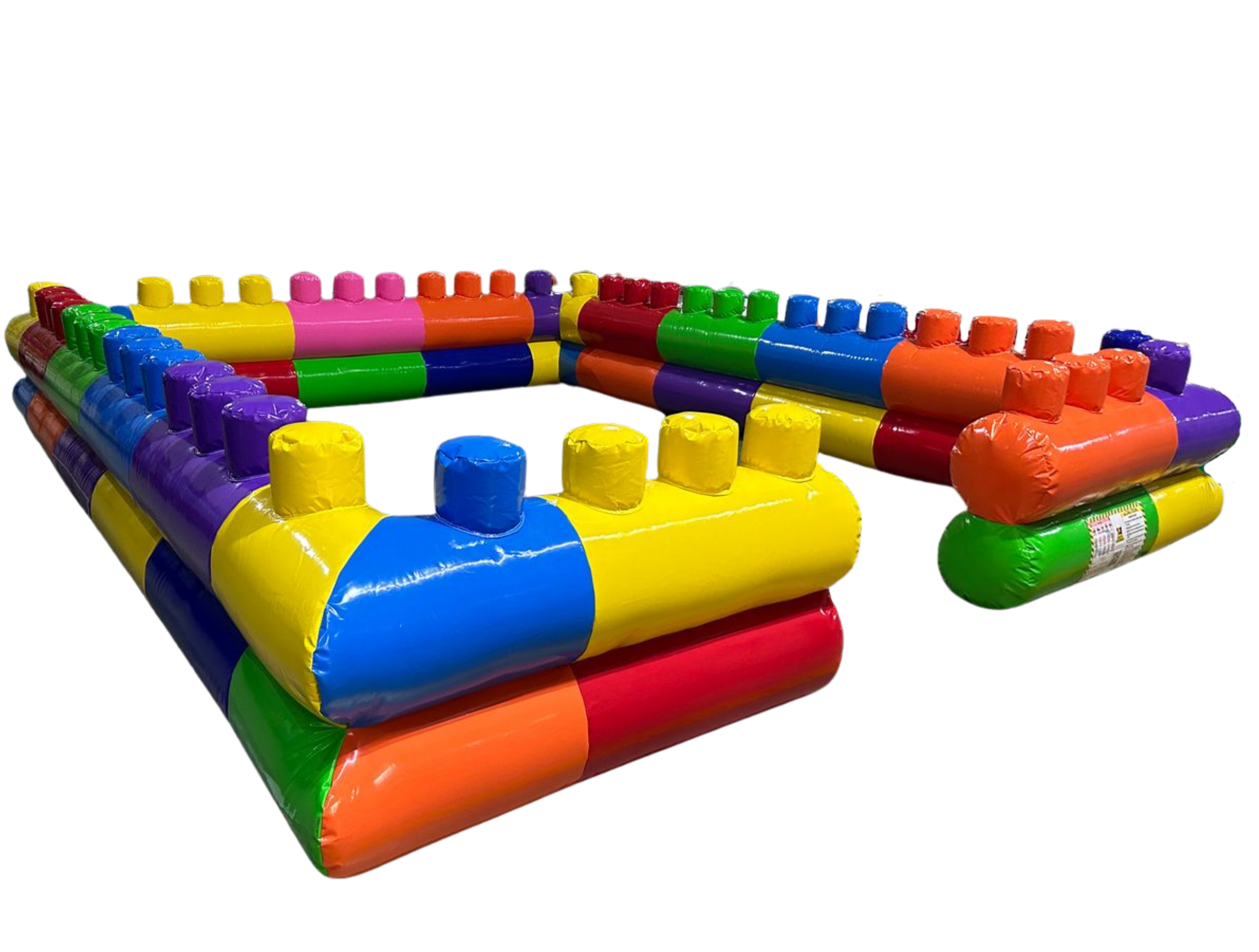 Block foam pit