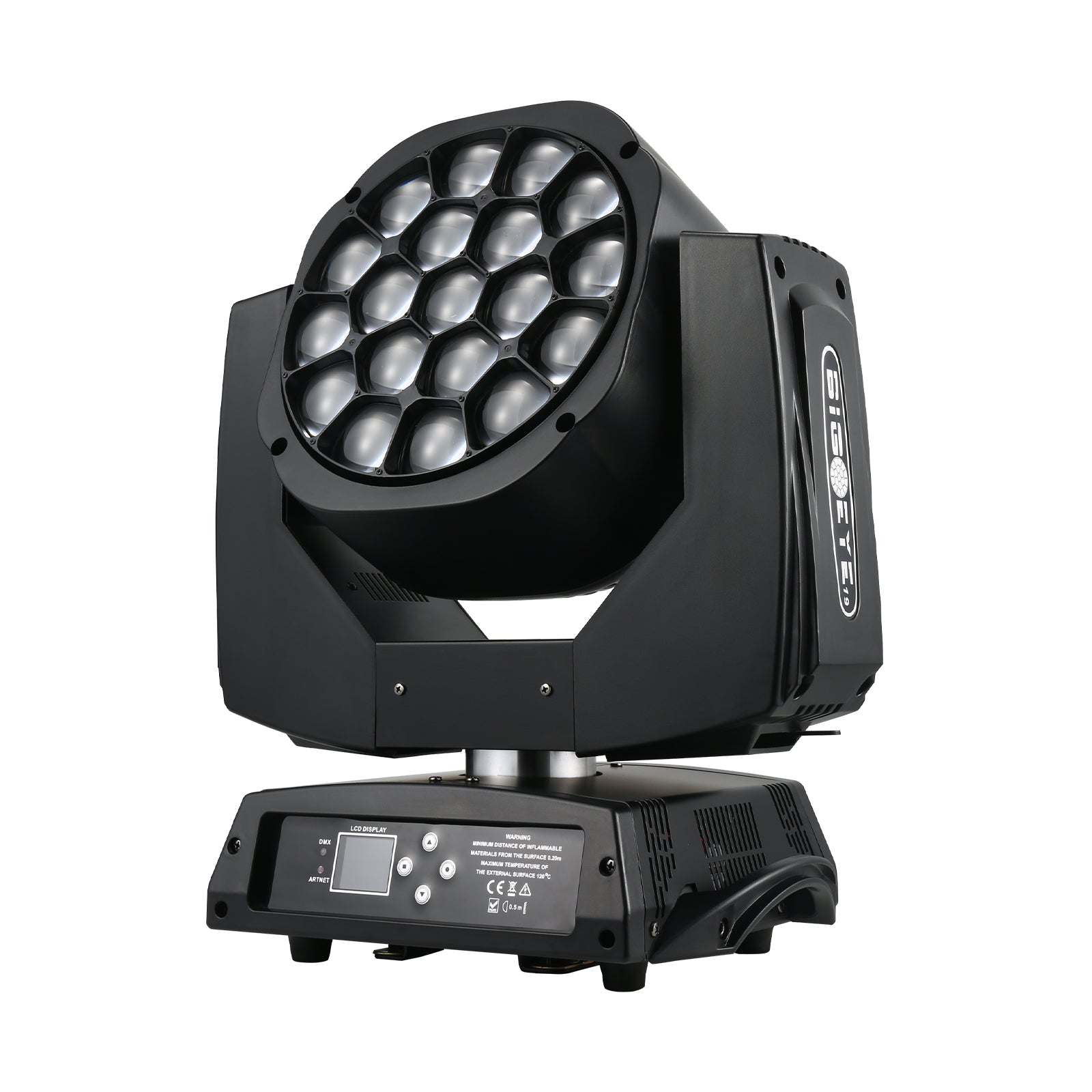 SurgeFX SF-ZW1915 Bee Eye LED Zoom Wash Moving Head Light
