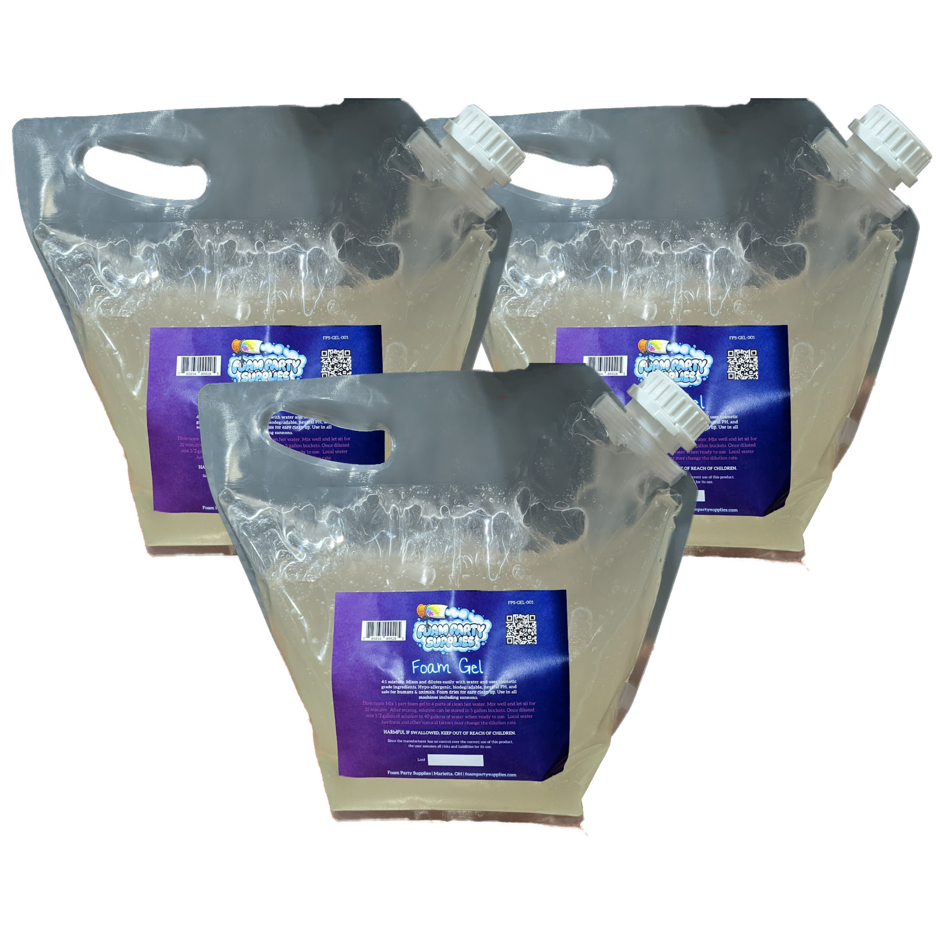 Foam Machine Gel Solution