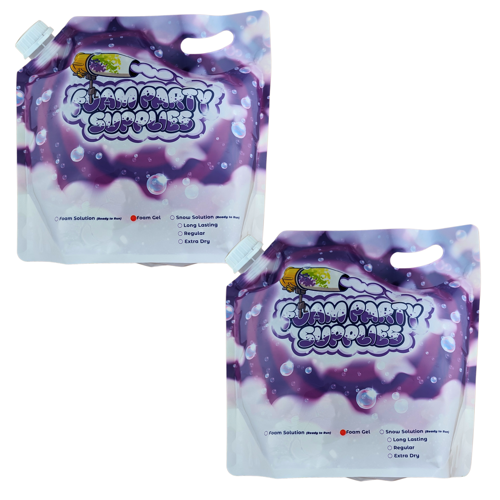 Foam Machine Gel Solution