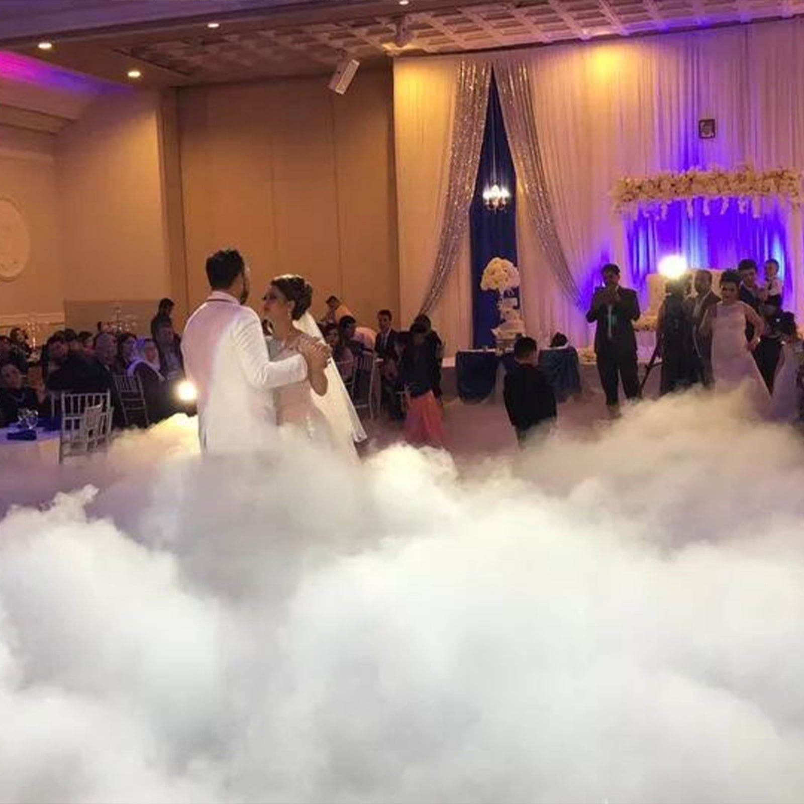 SurgeFX Hydra Dual Output Ground Fog Machine – 3000W Low-Lying Fog Effect System