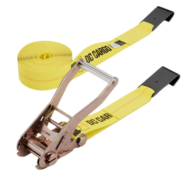 2 inch Ratchet Strap with Flat Hooks