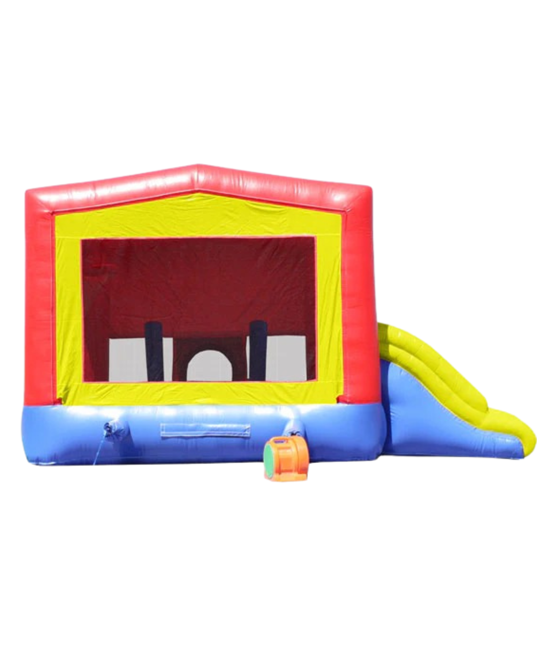 3-1 Module Combo Double Dry Slide with Middle Stairs