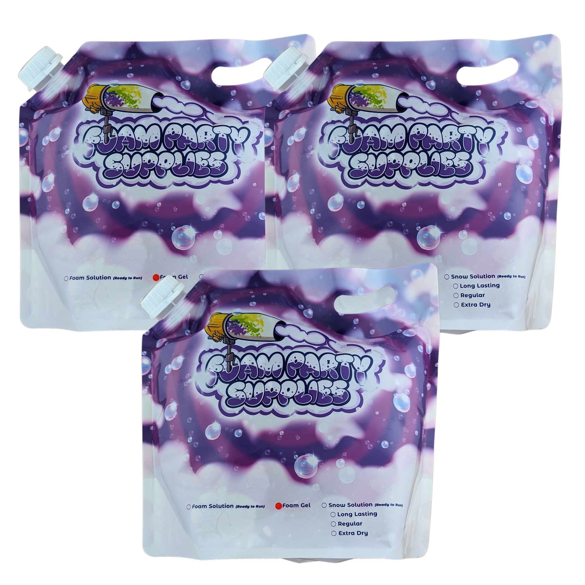 Foam Machine Gel Solution
