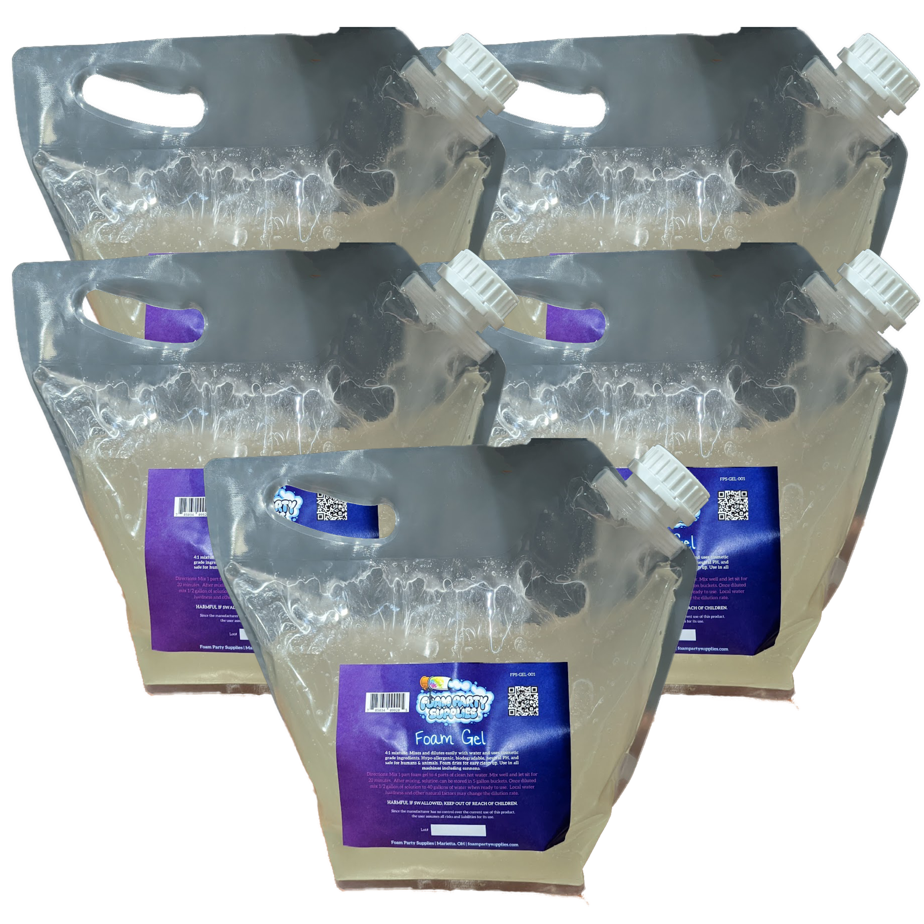 Foam Machine Gel Solution