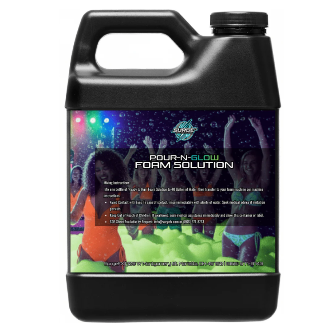 UV Foam Solution – Pour & Glow Packs