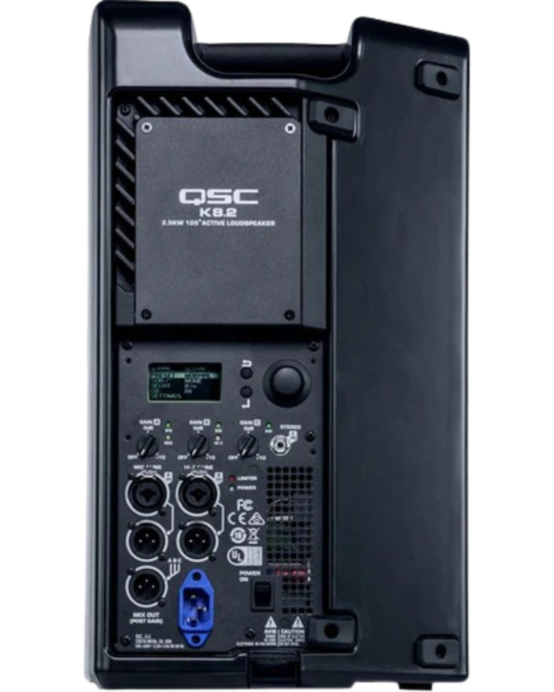 QSC K8.2 Two-Way 8" 2000W Powered Portable PA Speaker