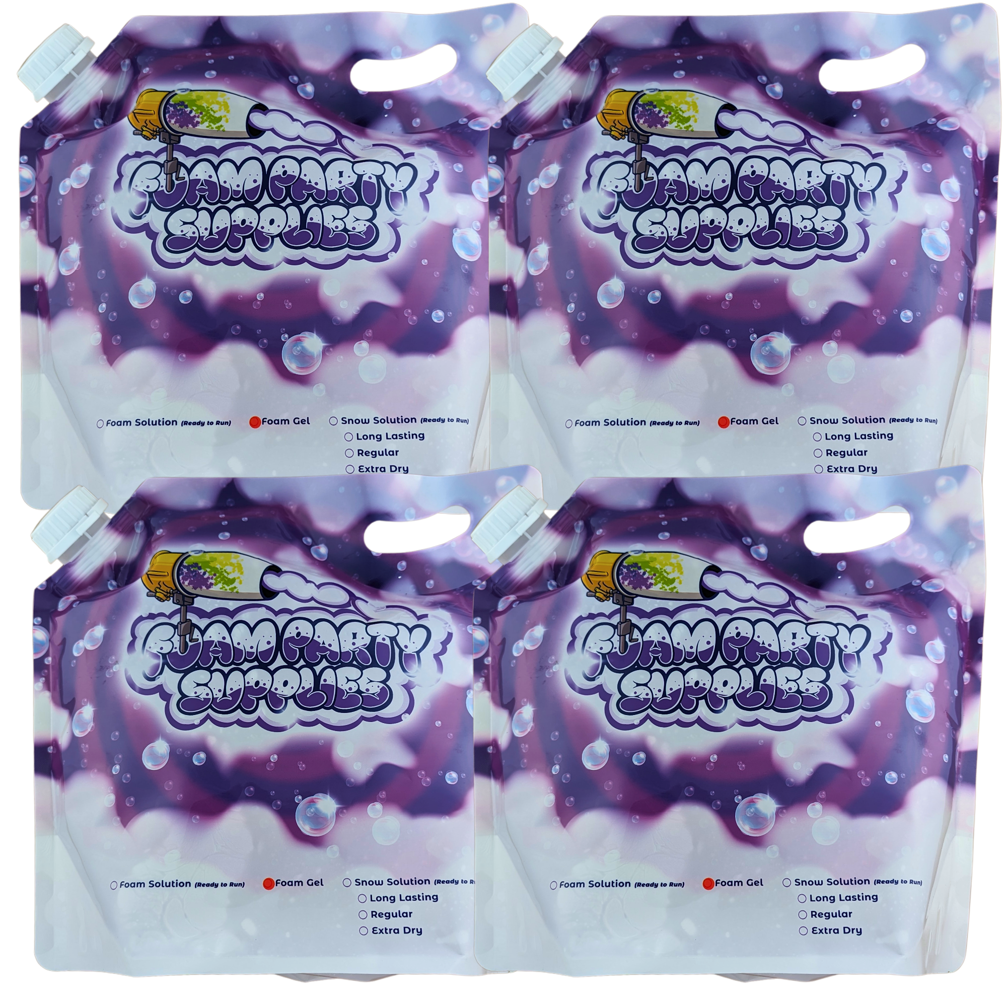 Foam Machine Gel Solution