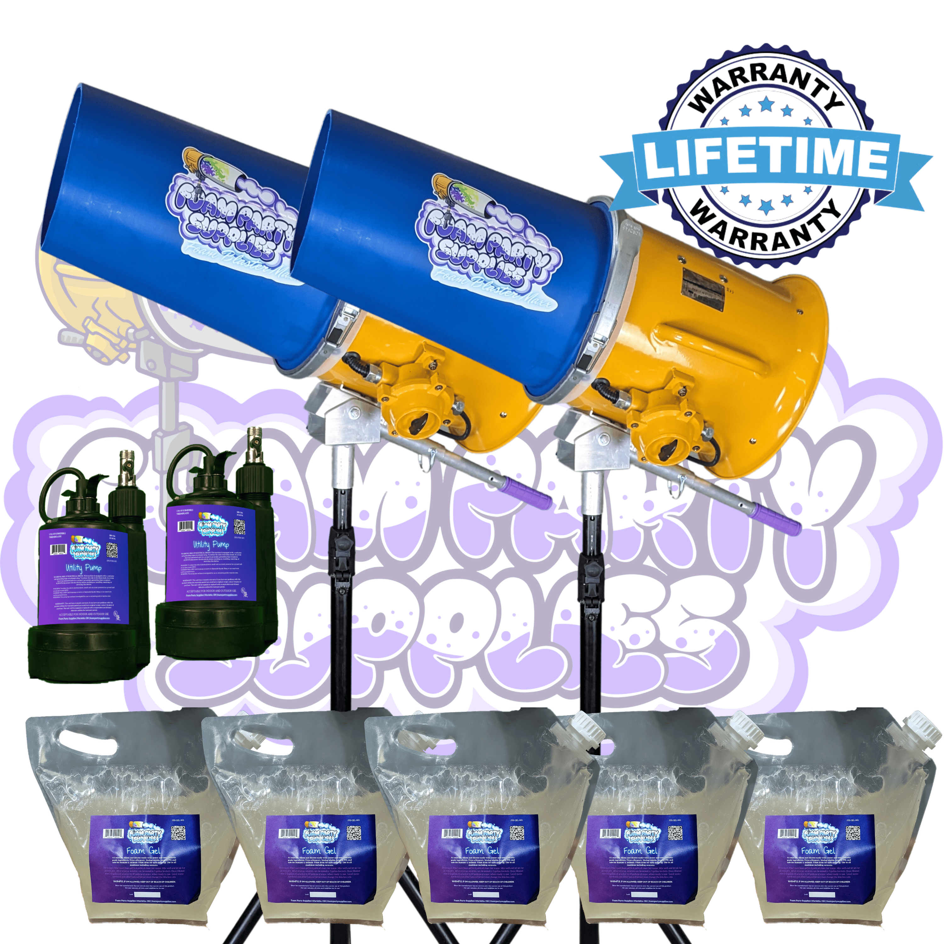 Foam Blaster Maxx Foam Cannon - Twin Cannon Bundle