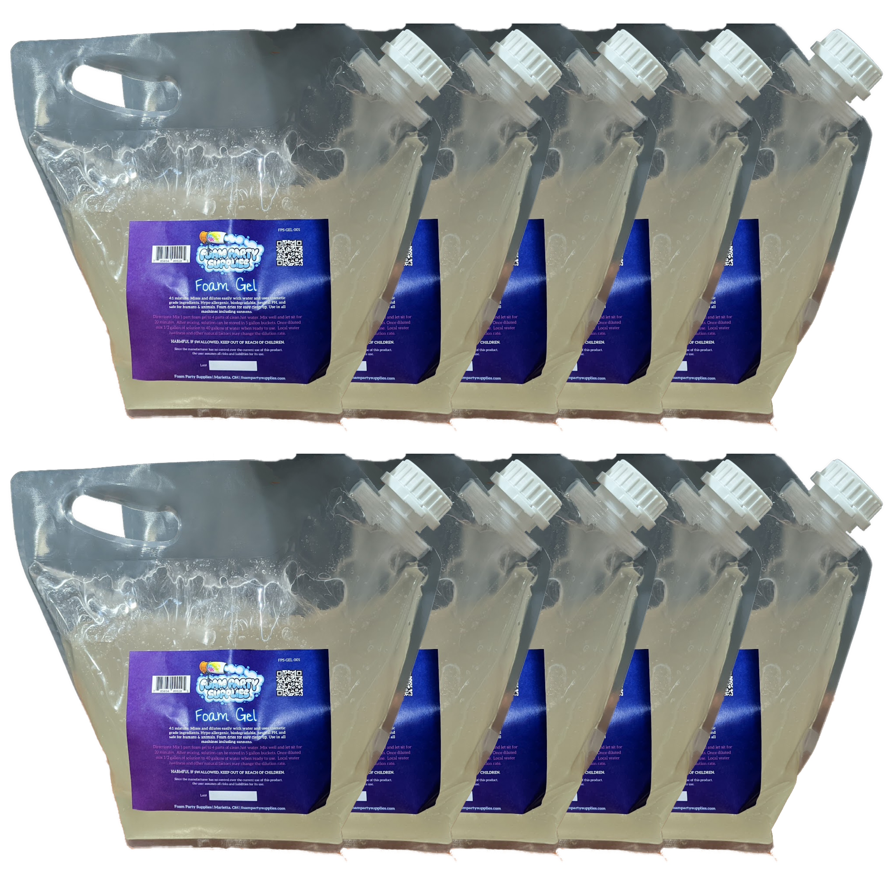 Foam Machine Gel Solution