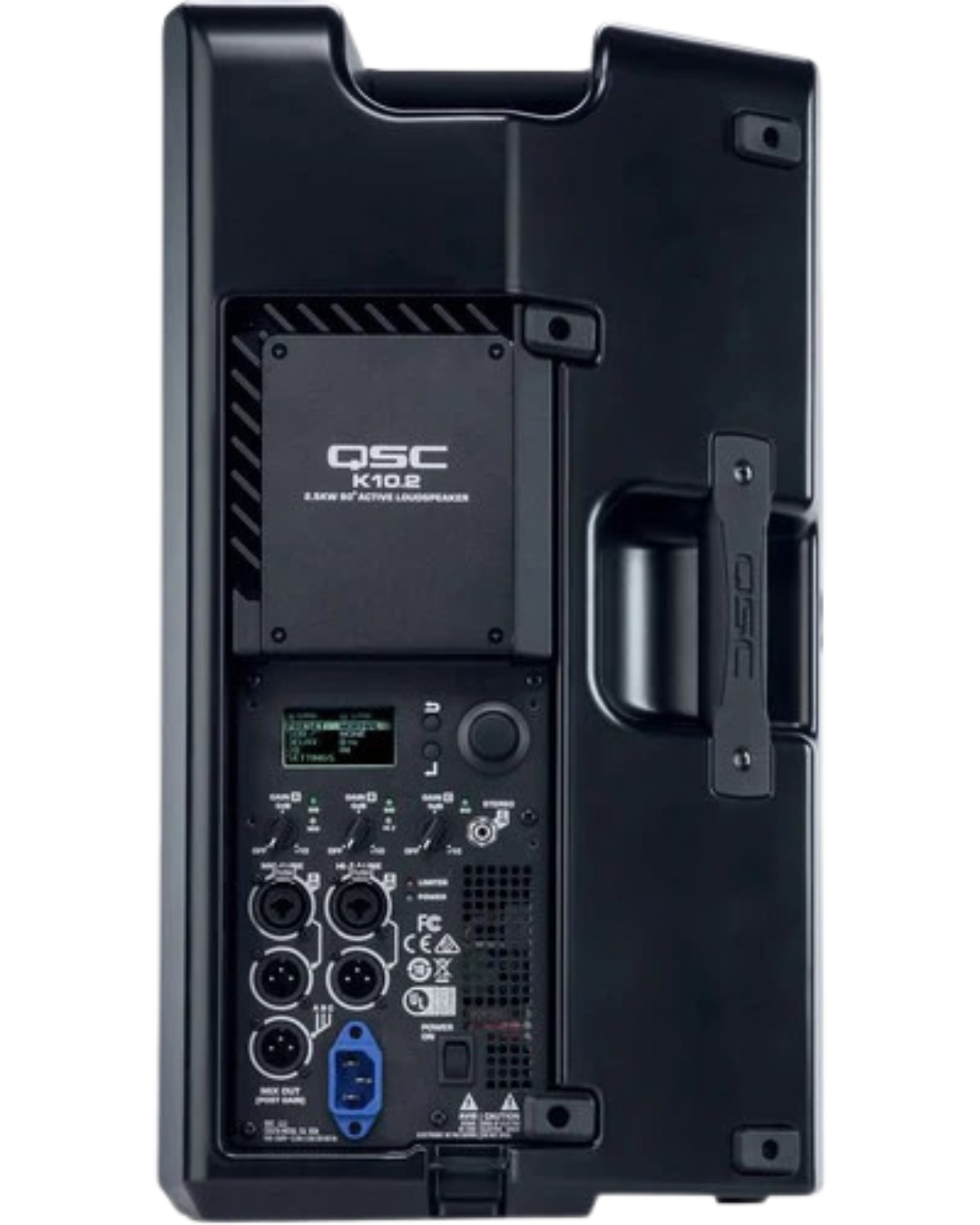 QSC K10.2 Two-Way 10" 2000W Powered Portable PA Speaker with Integrated Speaker Processor