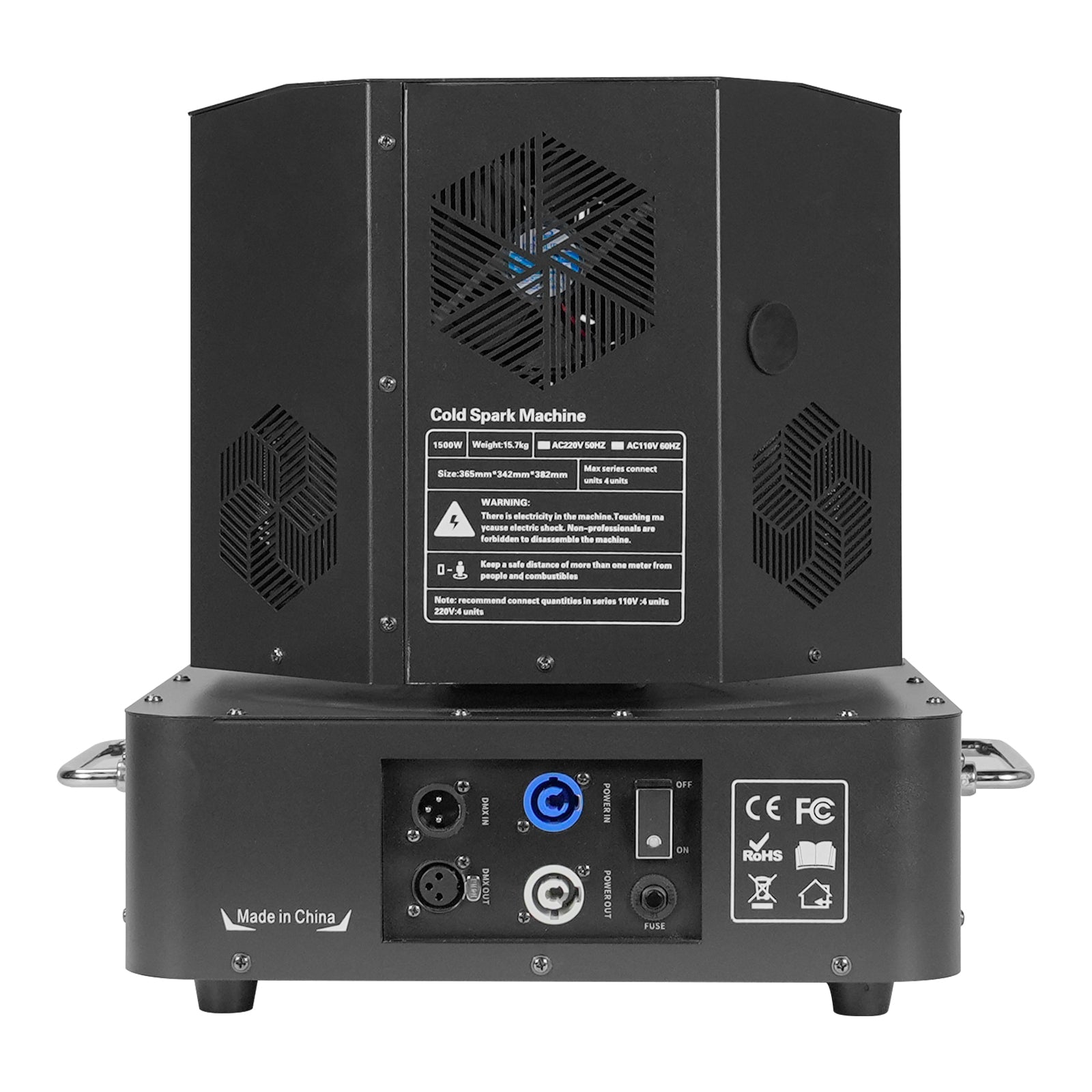 Spark 360 Duo Dual Head Cold Spark Machine