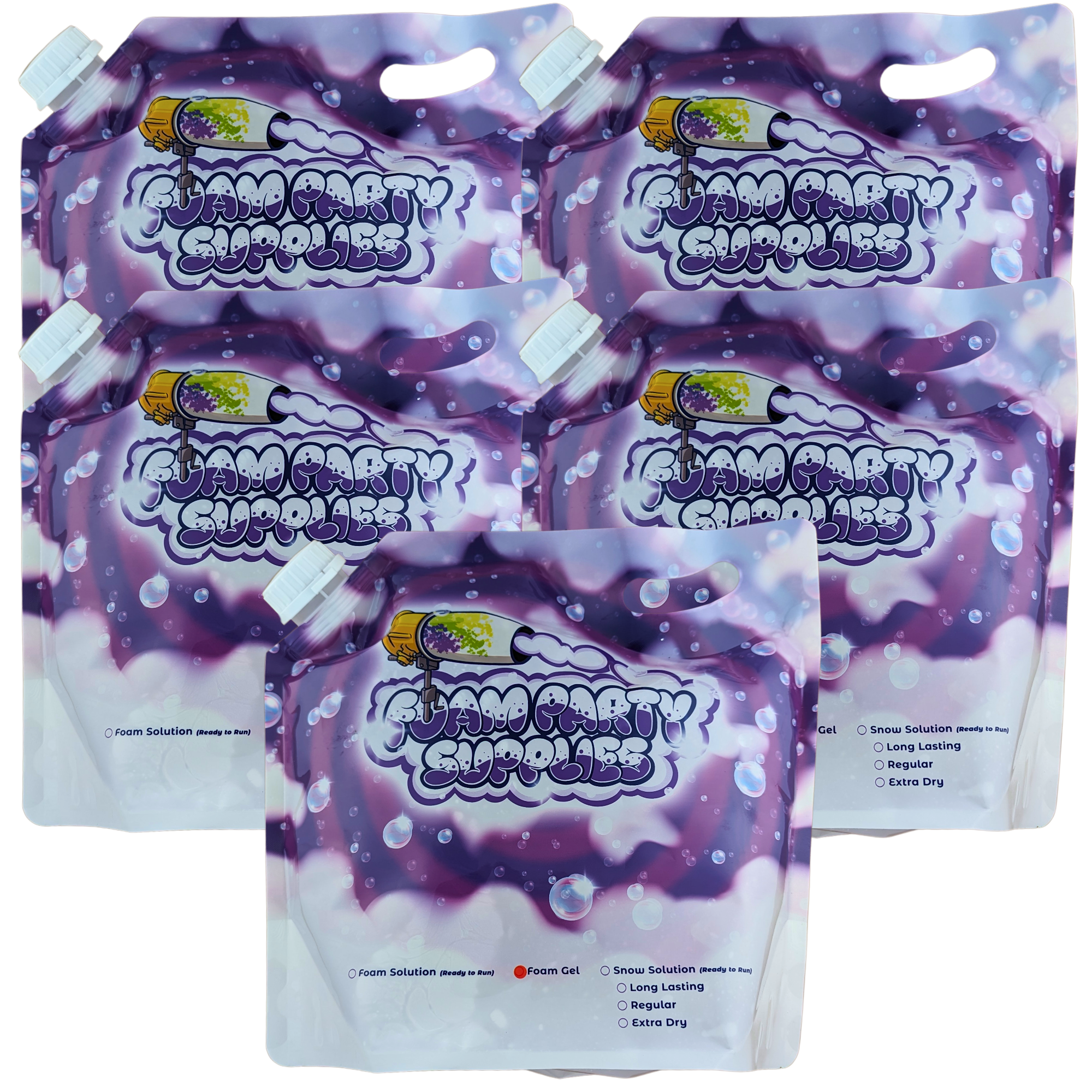 Foam Machine Gel Solution