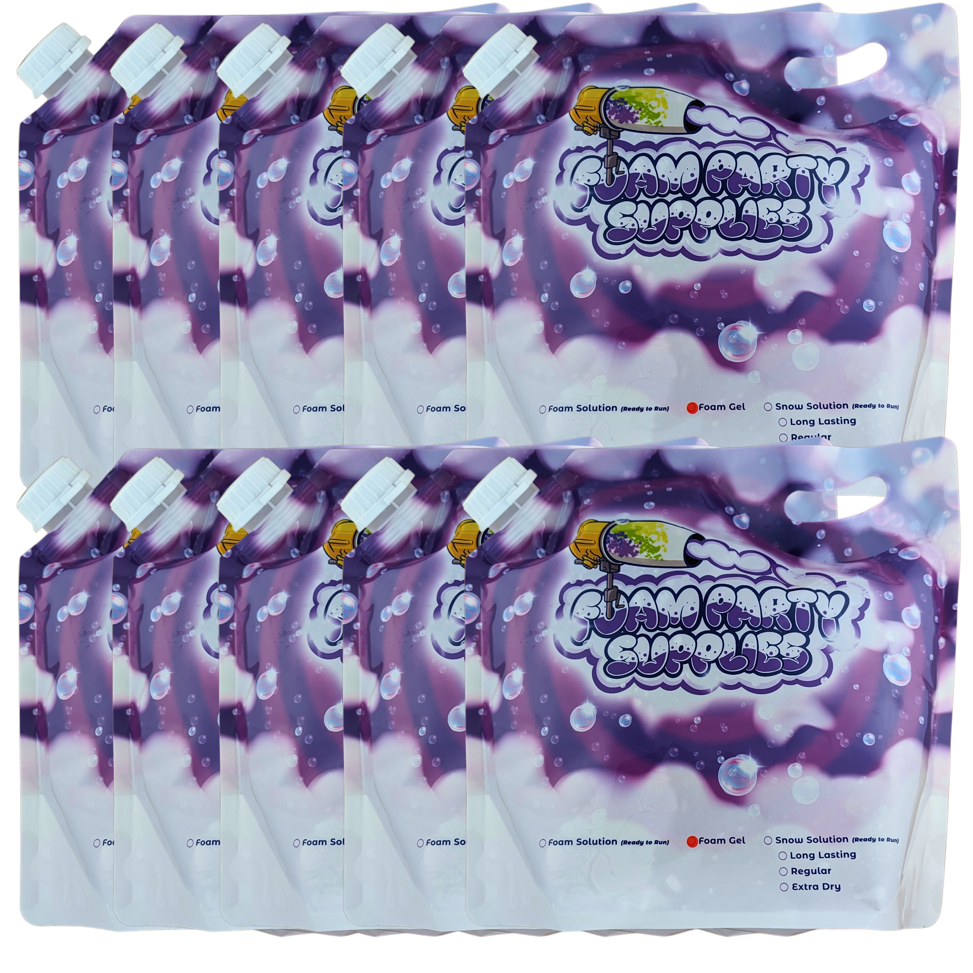 Foam Machine Gel Solution