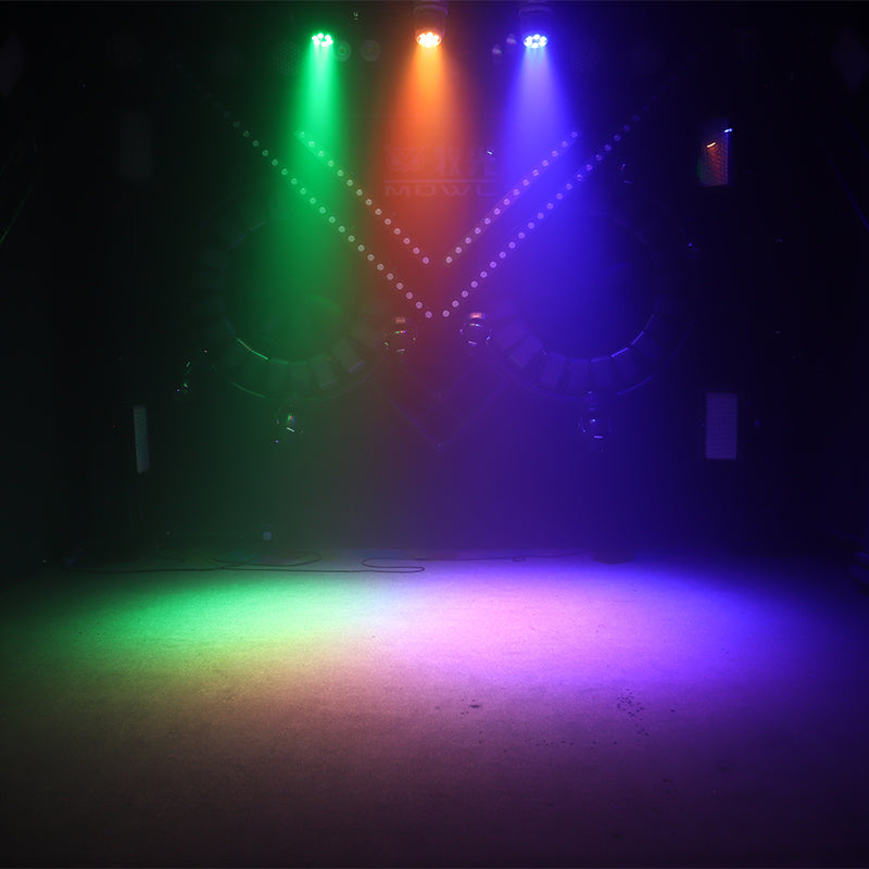 SurgeFX SF-MW710 LED Mini Wash Moving Par Light