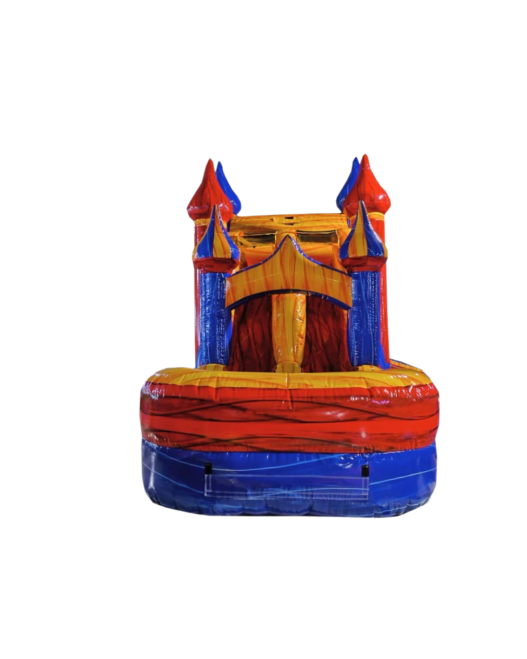 7-1 Carnival Marble Castle Double Lane Wave Wet Dry Slide