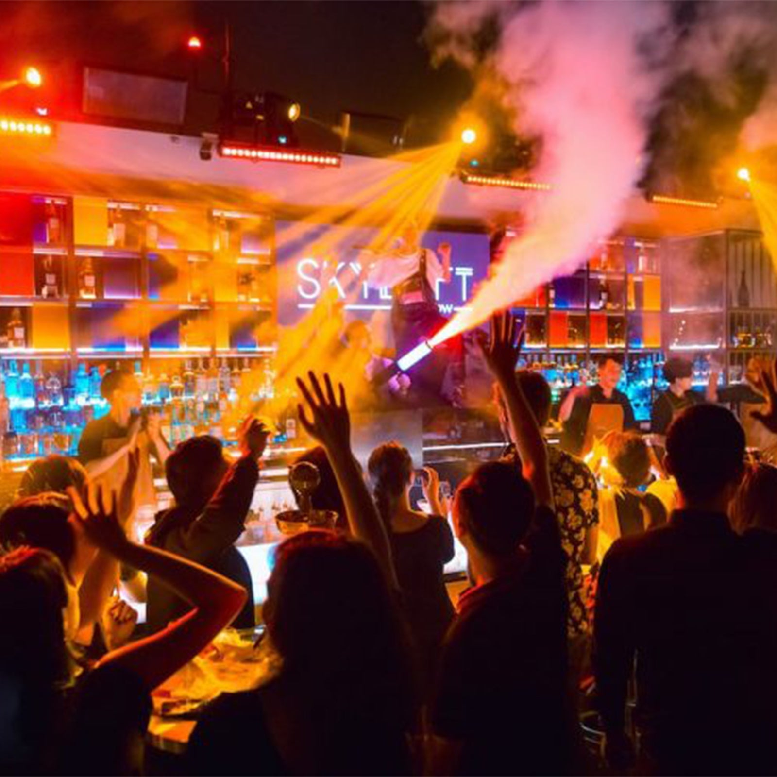 Frost Blaster Glow - CO2 Effect Machine with Illuminated Burst