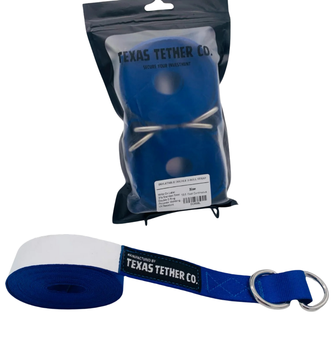 American Made Double D Ring Roll Strap (Sold In Pairs)