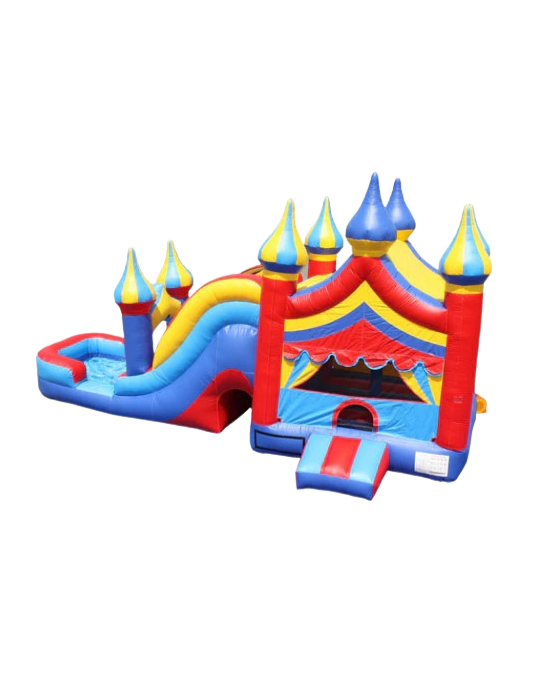 Big Top Carnival 5in1 Wave Wet Dry Slide