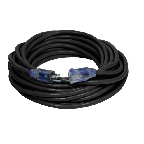 12 Gauge Extension Cord Outdoor Dual Lighted w/ Safety CGM