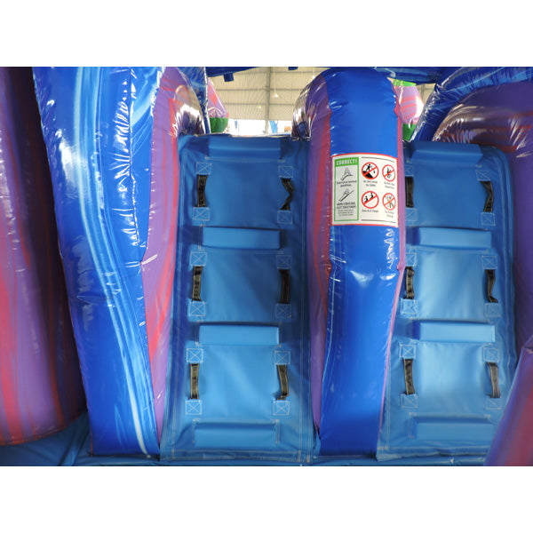 2-Lane Purple Combo Wet n Dry