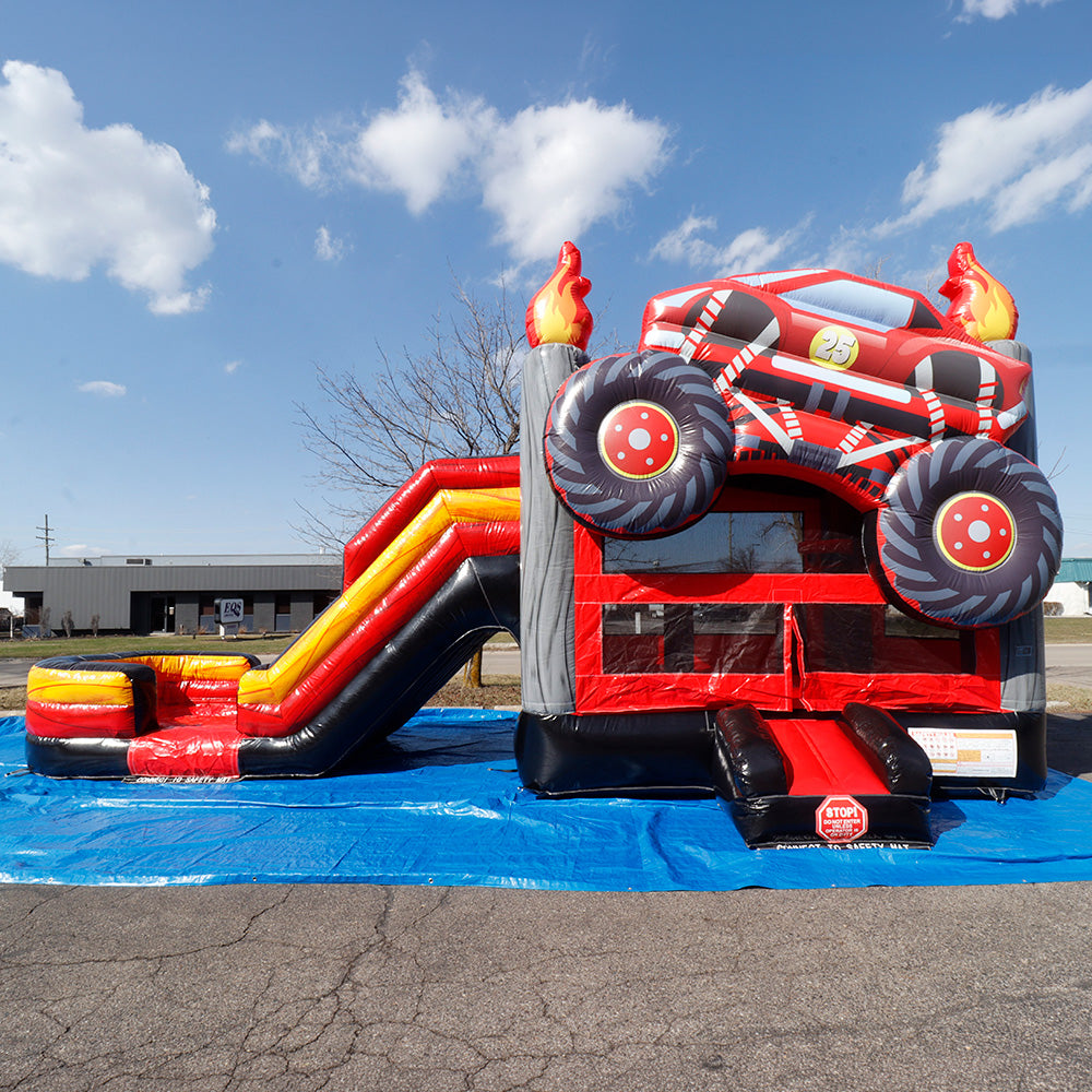 2-Lane Monster Truck Combo Wet n Dry