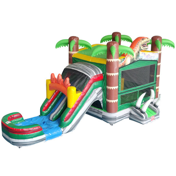 2-Lane Dino Combo Wet n Dry