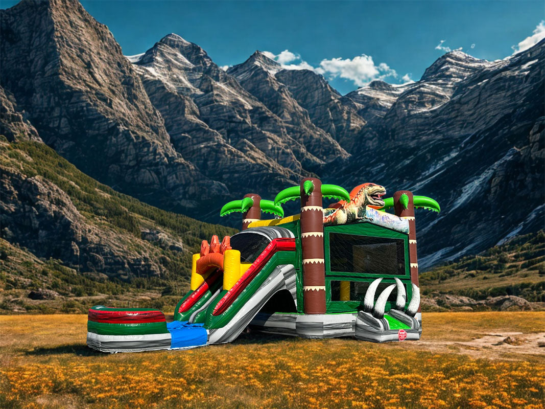 2-Lane Dino Combo Wet n Dry