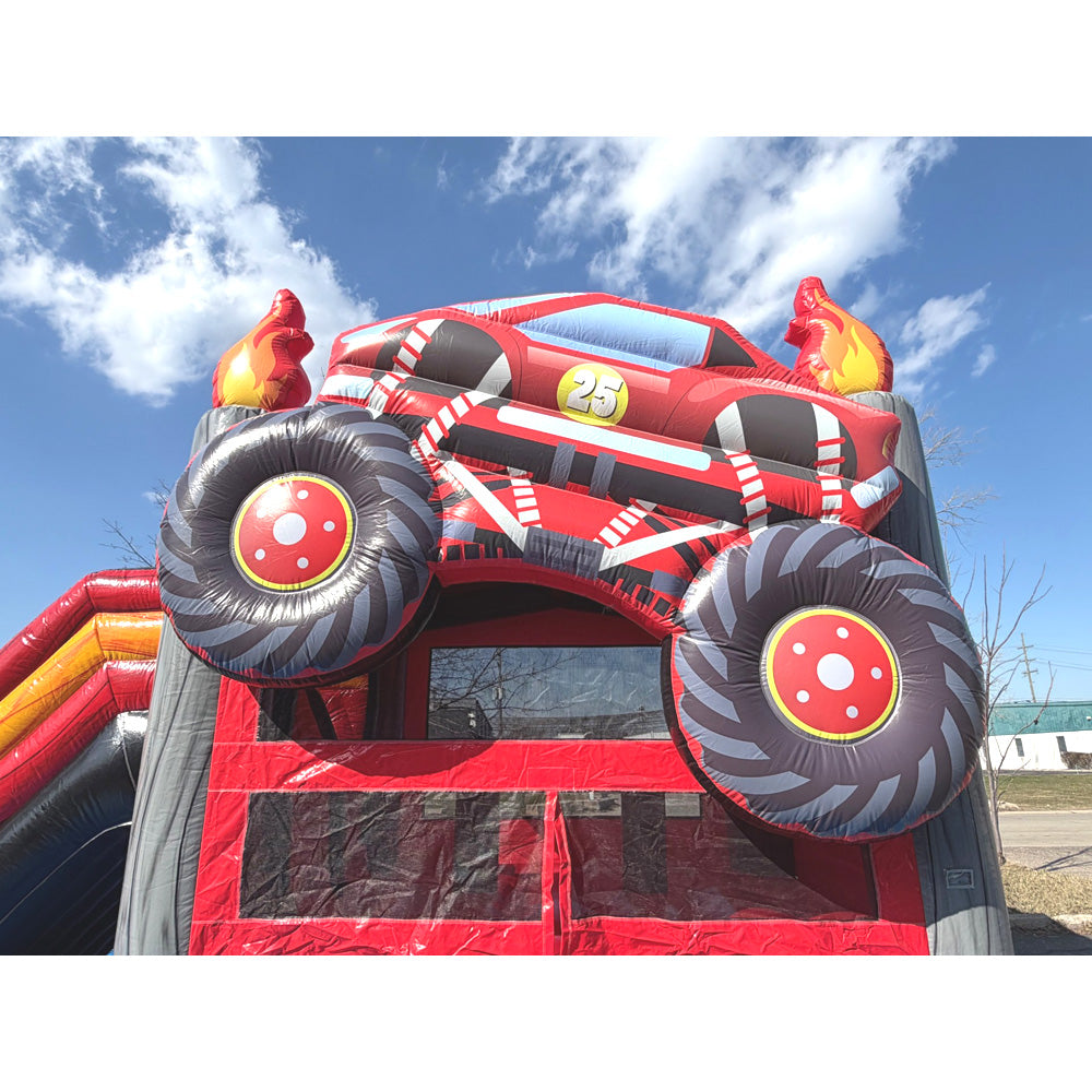 2-Lane Monster Truck Combo Wet n Dry