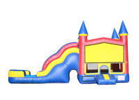 Castle 5in1 Wave Wet Dry Slide - Rainbow