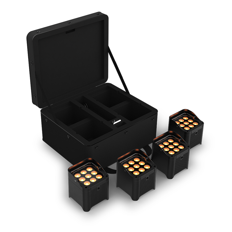 Freedom Par Q9 X4 with Case
