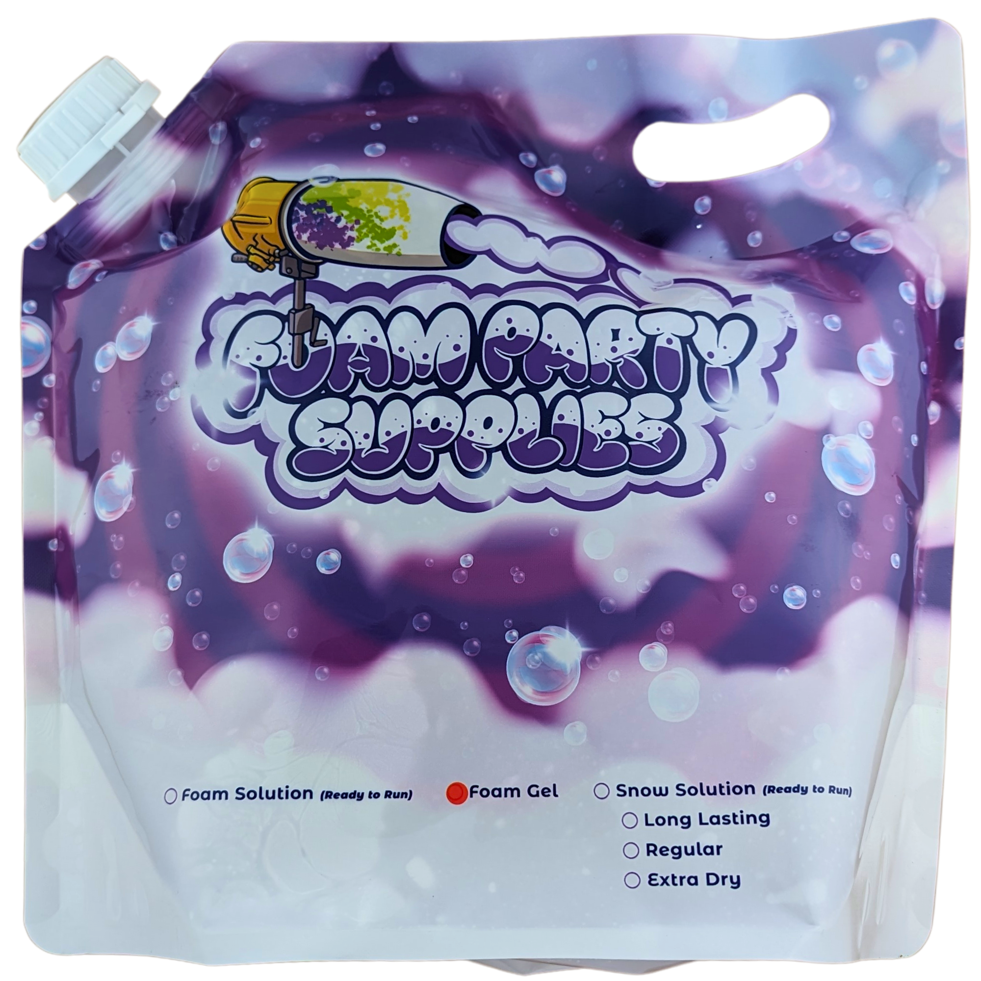 Foam Blaster Maxx (Bundle: Accessories & Gel)