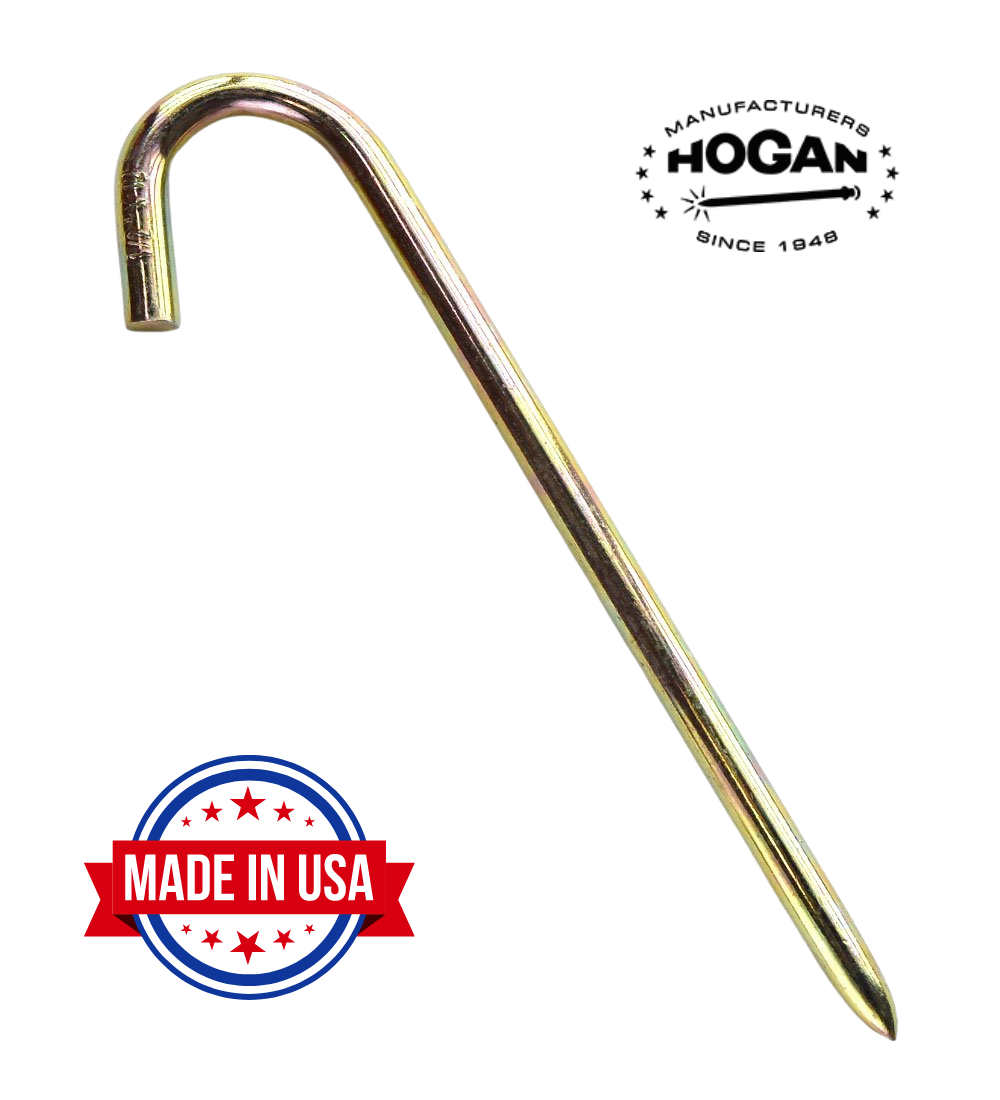 Hogan 1/2" X 12" Hook Stakes