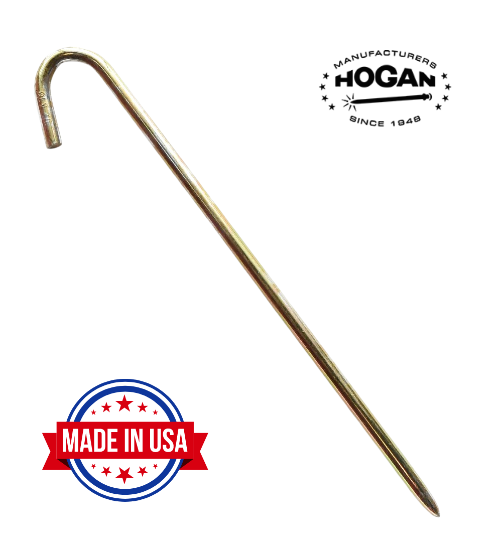 Hogan 1/2" X 18" Single Head Stake
