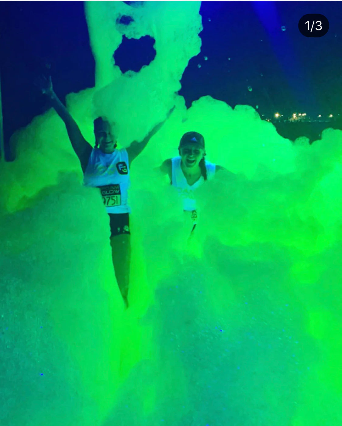 UV Glow Foam Coloring Full pack (400 Gallons)