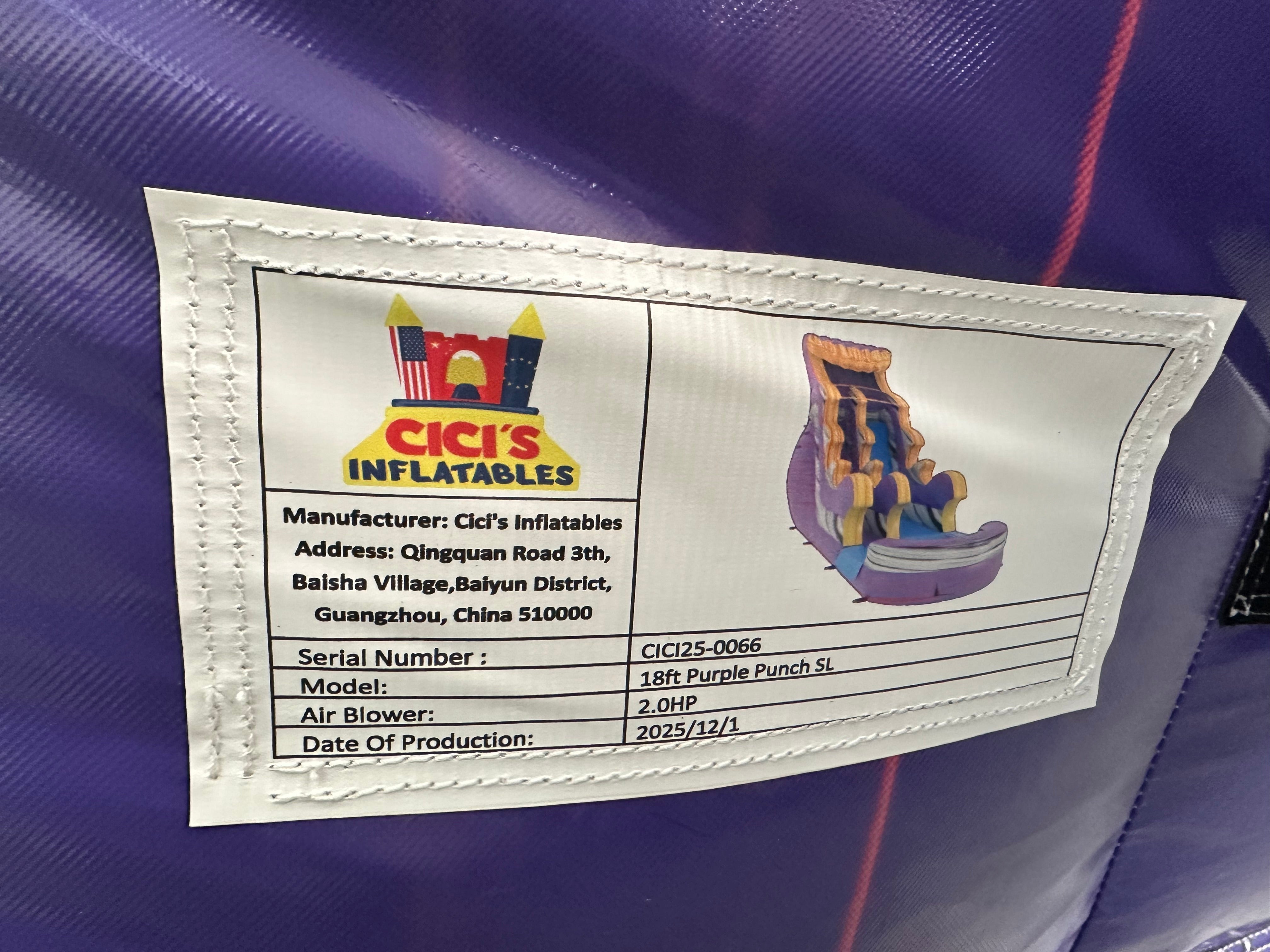 18' Purple Punch Waveblaster SL