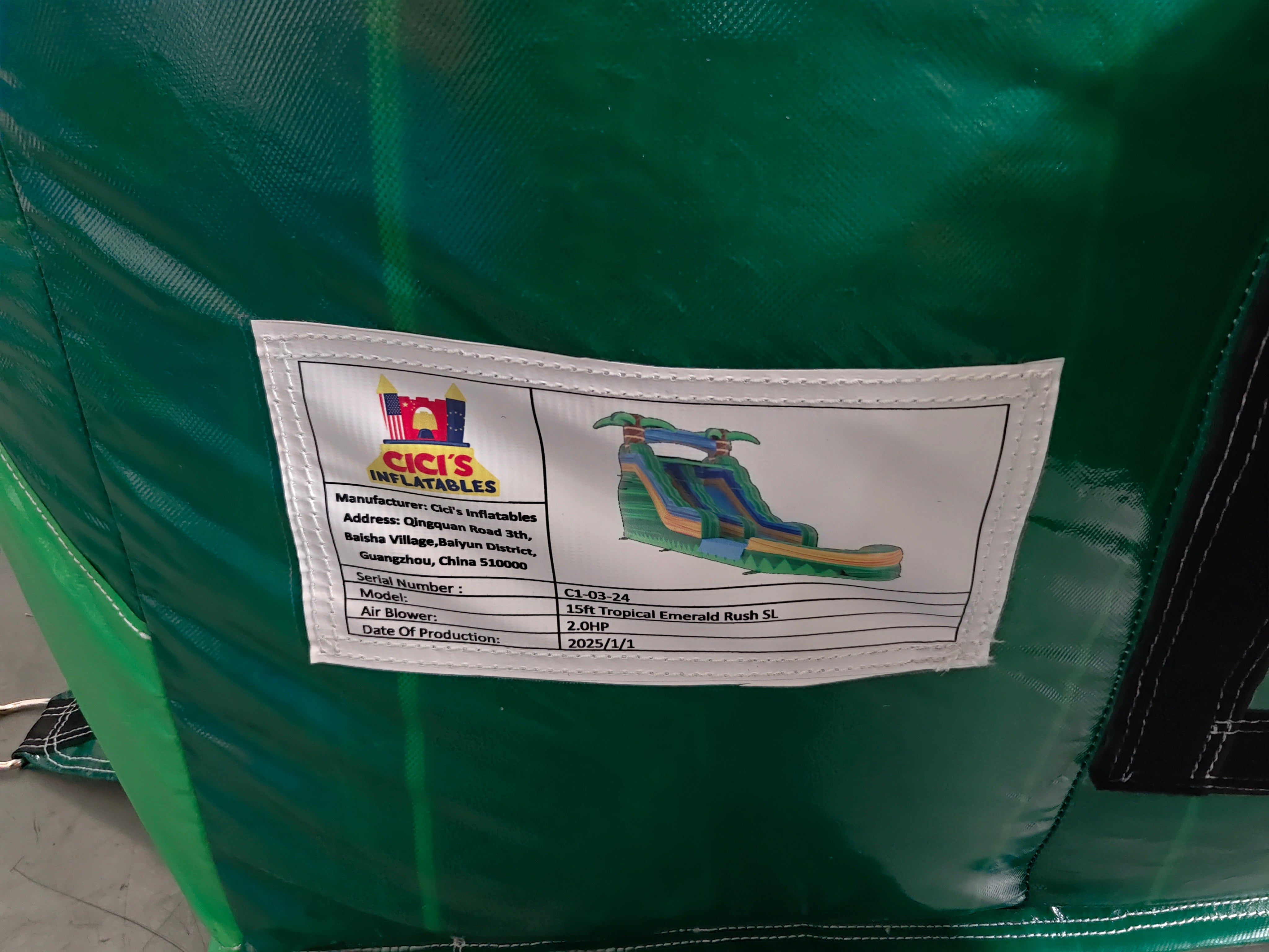 15' Tropical Emerald Rush SL