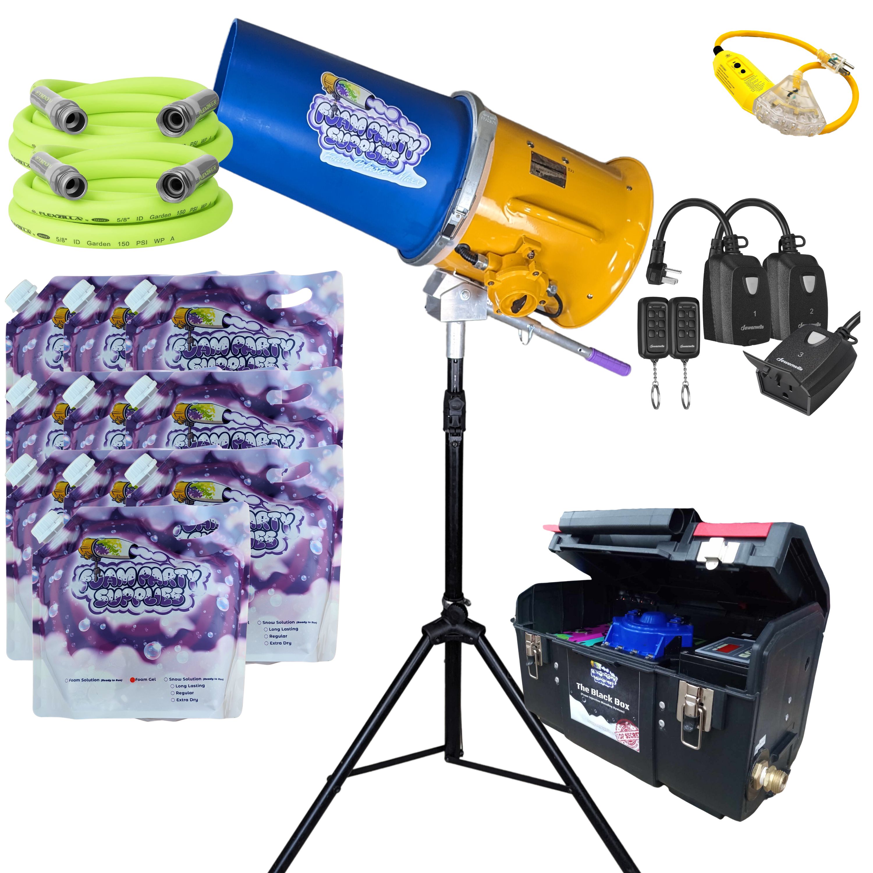 Foam Blaster Maxx Cannon - 'Business in a Box' Bundle