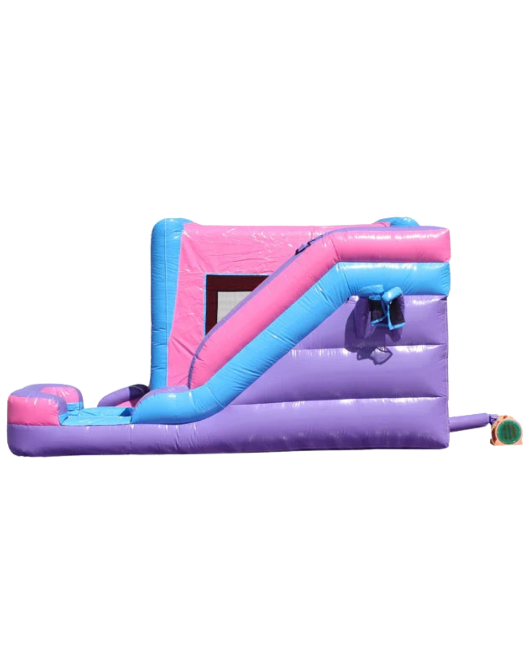 Inflatable Castle 6 in 1 Pink & Purple Module Combo