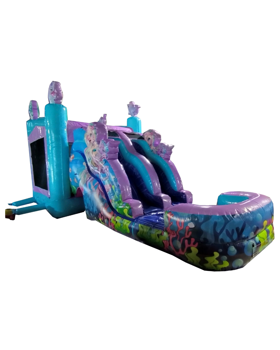 Mermaid Water Adventure Sparkle Combo 7in1 Wave Wet Dry Slide