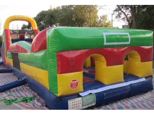 62'Lx15'H Wet n Dry Obstacle Green