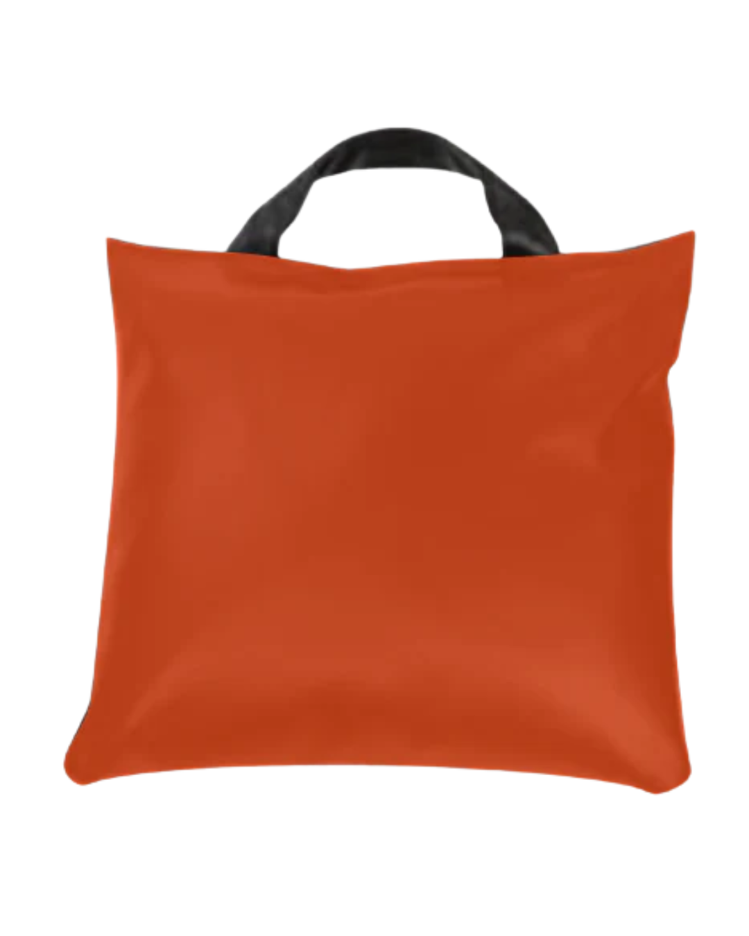 Sandbag covers used for inflatable anchoring in Orange.