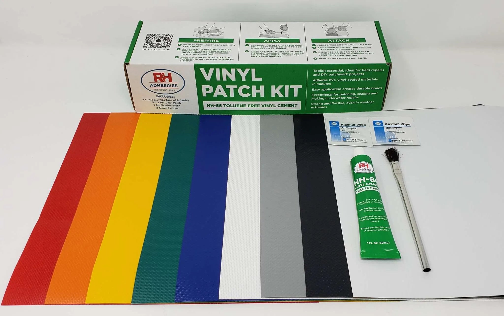 RH Adhesives VINYL PATCH KITS WITH HH-66