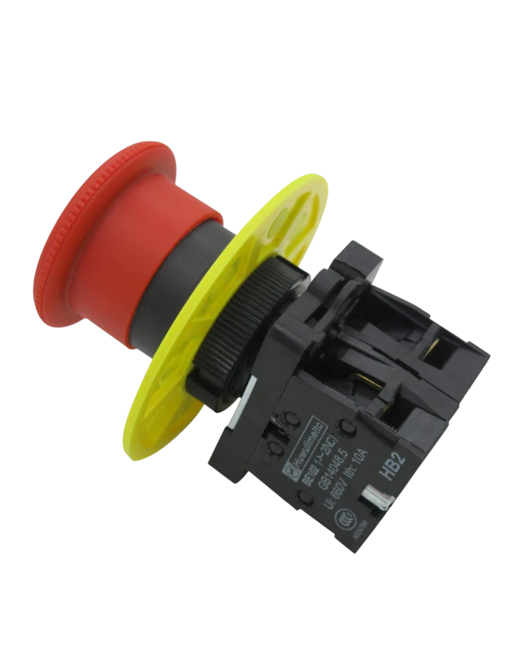 Red Mushroom Emergency Stop Push Button Switch AC 660V 10A