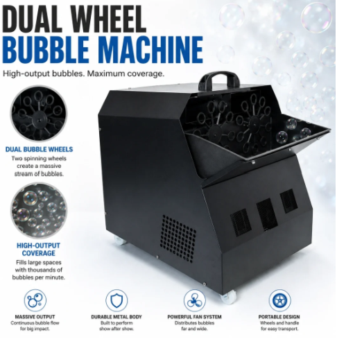 SurgeFX Cyclone Bubble Machine