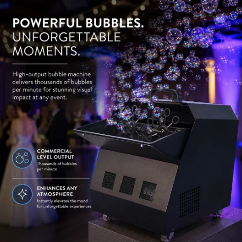 SurgeFX Cyclone Bubble Machine