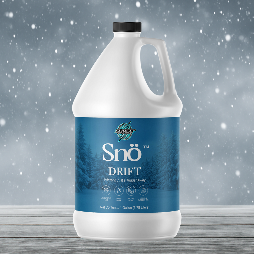 Snow Drift standard snow solution container, 1 Gallon by SurgeFX