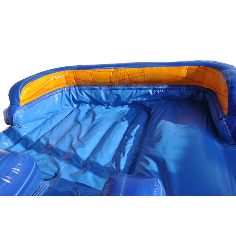 18'H Dura lite Dual Lane Green Slide Wet n Dry
